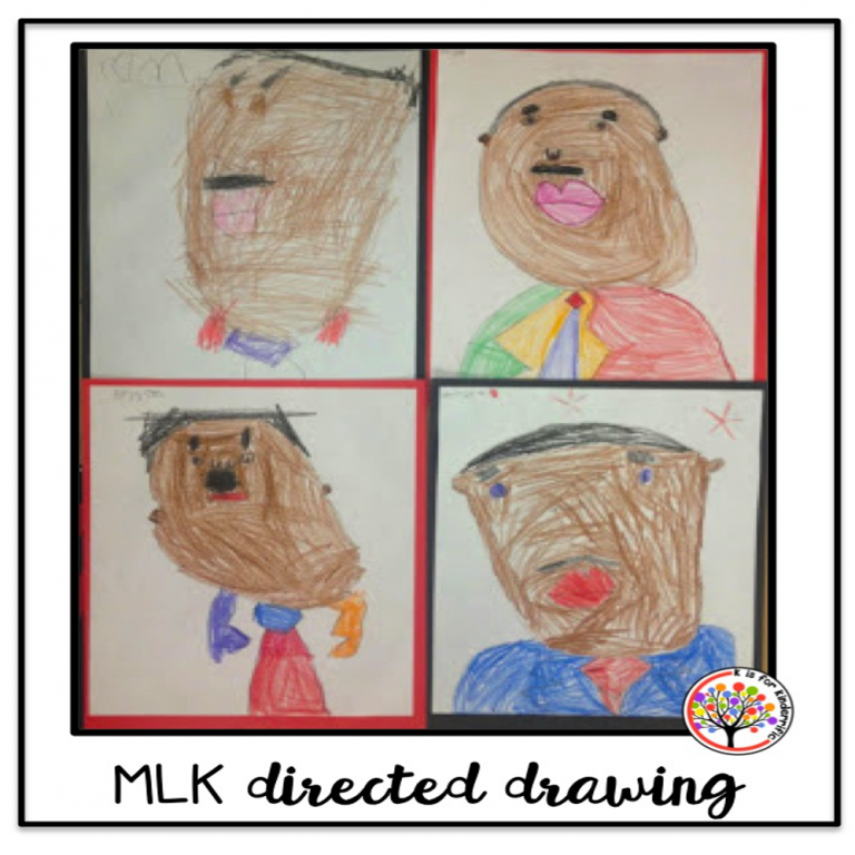 MLK Craft and Directed Drawing